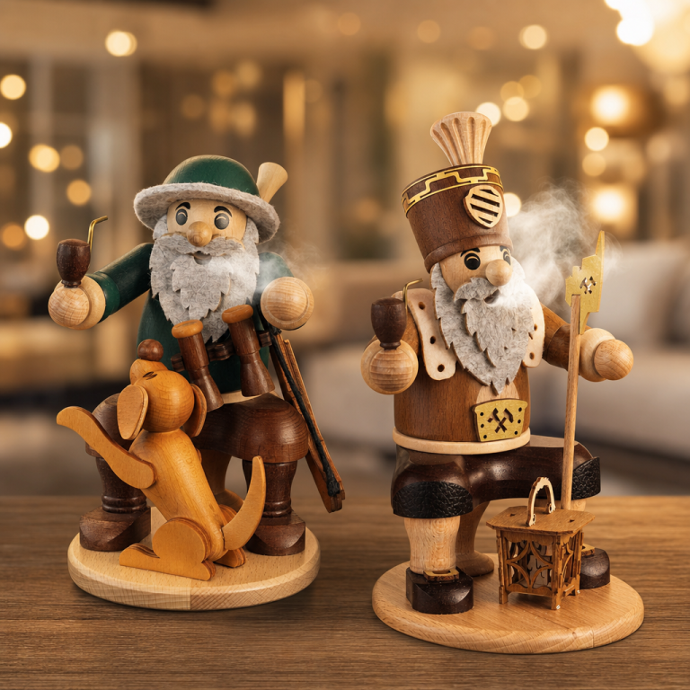 Räuchermänner Holzkunst Erzgebirge