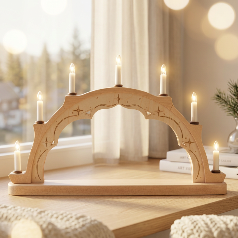 Schwibbogen leer Holzkunst Erzgebirge